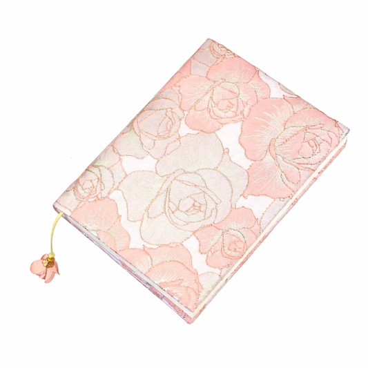 A5 Floral Book Sleeve – Handmade Rose Cover